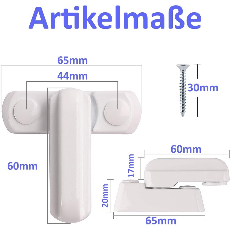 Akyandoo Window Lock Window Lock Window Lock Burglary Protection Child