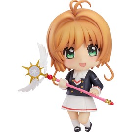 Nendoroid Cardcaptor Sakura: Clear Card: Sakura Kinomoto, Tomoeda Junior High School Uniform Ver. Non-scale, Plastic, Pre-painted Action Figure