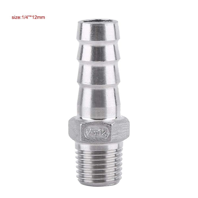 1 Piece Hose Connector Barbed Wire Threaded Adapter DFE Hose