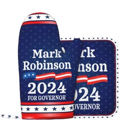 Mark-Robinson 2024 Election Gifts for Women Men Oven Mitts and Pot Holders 2-Piece Set - Cooking Gloves Kitchen Counter Safe Trivet Mats - Oven Mitts Heat Resistant - Non-Slip