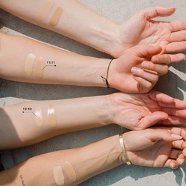 Tinta con Color con Proteccin Solar SPF 50  Refine Skin Tint 10.510.5 Base de Maquillaje Cobertura Ligera a Media  Primer con cido Hialurnico y...    
