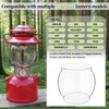 LVACODV 10-Pack Lantern Mantles & Glass Globe Replacement, Compatible with