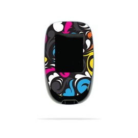 MightySkins Skin Compatible with Accu-Chek Nano - Swirly | Protective, Durable, and Unique Vinyl Decal wrap Cover | Easy to Apply, Remove, and Change Styles | Made in The USA