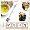Olive Spoon Stainless Steel Pickle Spoon with Drain Hole Slotted
