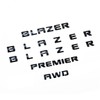 5Pc 2019-2022 Blazer Premier AWD Emblem 3D Badge Letter Nameplate