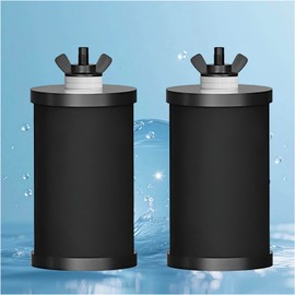 2387 Pro Filter Compatible with Alexapure Water Filter Replacement, 5,000 Gallon Throughput Capacity Compatible with Alexapure Water Filtration System, 2 Pack