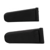 1 Pair Bike Rearview Mirror Plastic Handle Foldable 360 Degree