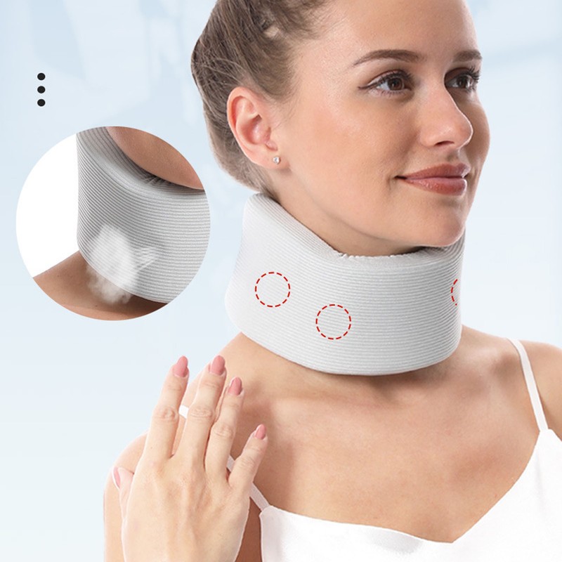 Cervical Collar with Neck Brace Cover Soft Breathable Neck Support