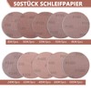 VIBRATITE Pack of 50 Mesh Sanding Discs 125 mm Velcro,