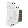 DIN Rail Voltmeter 3 Digits DC 11V to 310V Voltage