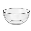 Libbey Moderno Glass Cereal Bowl in Clear, 12 piece set