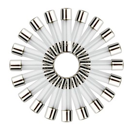 800mA, T800mA, T800mA250V, 800mA Fuse, T800mA Fuse, T800mA250V Fuse, T800mA 250V Fuse, 0.2" x 0.78"/5x20mm Glass Fuse, Environment Protection Packag in a Clear Plastic Box (20pcs)