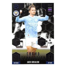 Match Attax Extra 2023 2024 Jack Grealish Crowd Connection Trading Card