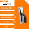 MIVOS Sanding Board Square – Rasp Board for Styrofoam –