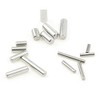 Yesallwas 100Pcs 3mm x 30mm Dowel Pin, Stainless Steel Shelf