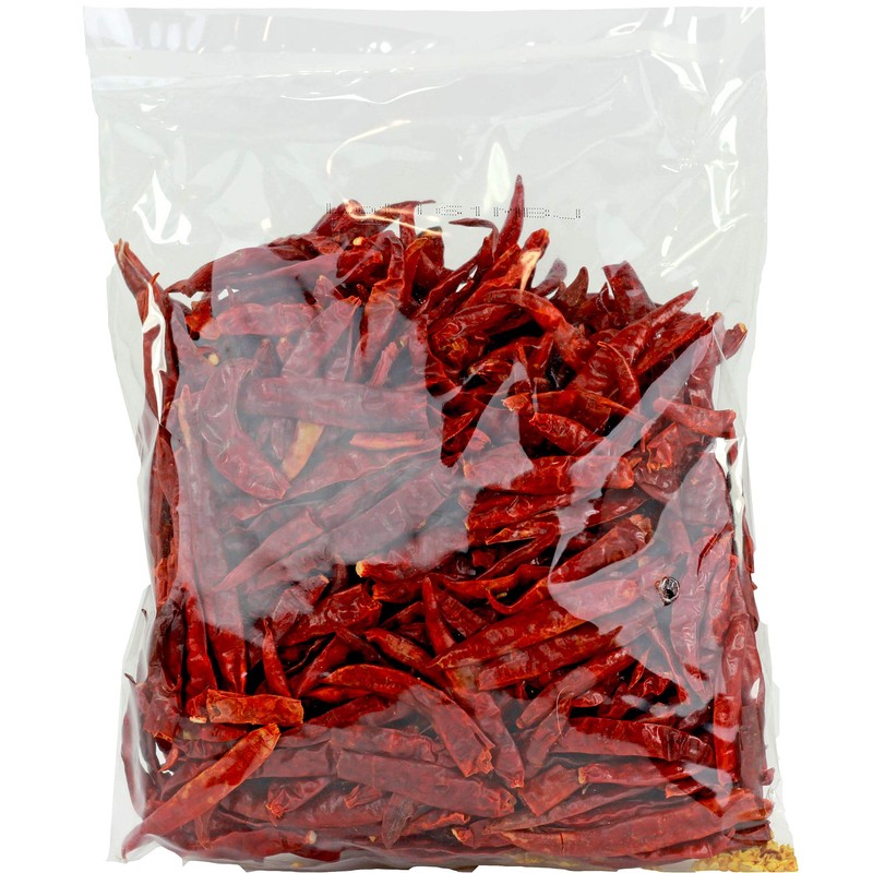 Thai Whole Dried Chili Peppers, Very Hot (7oz)