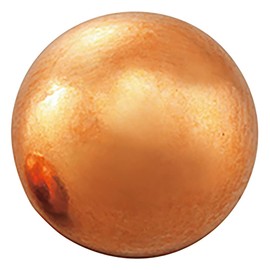 As One Copper Balls, Φ0.04 inches (1.0 mm), Pack of 100/3-7507-01
