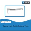 Anti Theft Security Picture Hangers Kit Spring Lock Quick Release