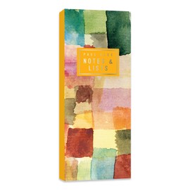 Robert Frederick Tall Notepad and List Set with Pencil - Paul Klee Design
