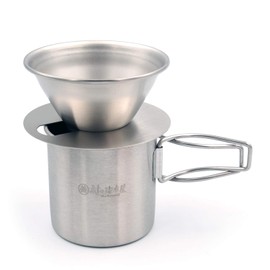 Tsubame Sanjo MK-6549 Village Blacksmith Touring Ketork Cooker & Dripper Set (Storage Bag Included)