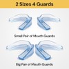 EZONEDEAL 2 Pack Mouth Guard for Clenching Teeth at Night
