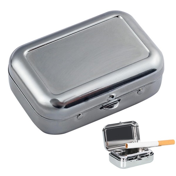 EsiFare Portable Ashtray, Portable Ashtray, Large Capacity, Stylish, Office, Durable,