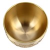 Brass Tea Cup Exquisite Embossed Patterns Retro European Small Coffee