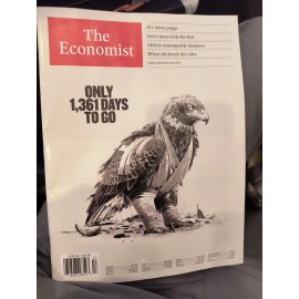 The Economist Magazine April 26th-May 2nd 2025 ONLY 1,361 DAYS TO GO