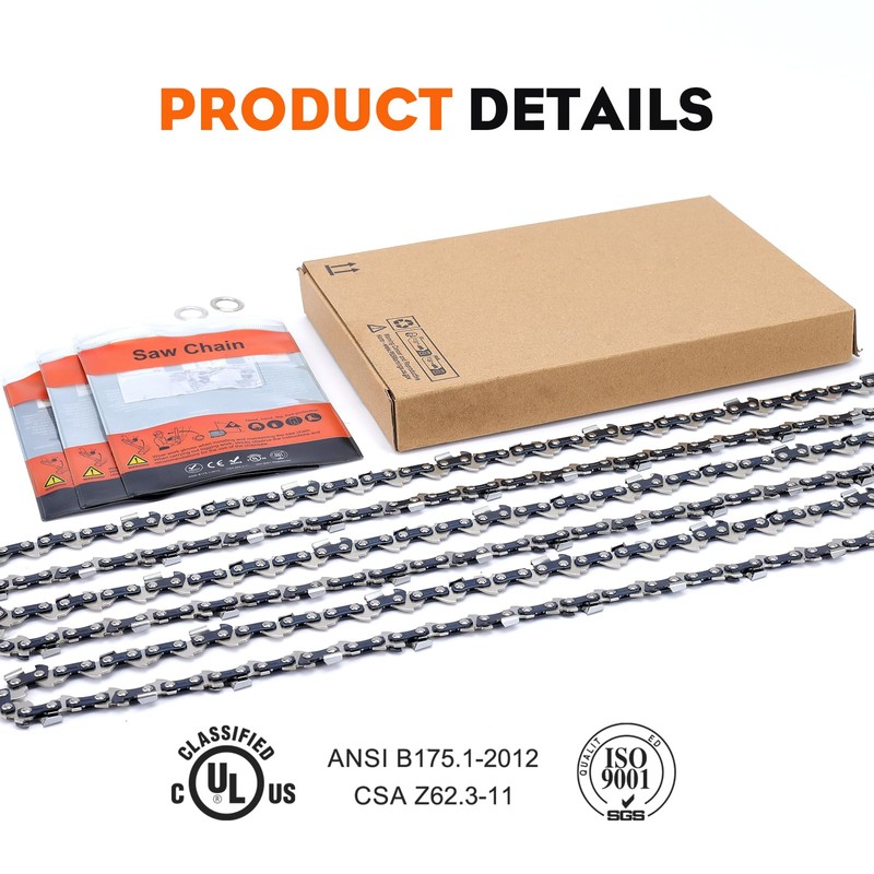 Hipa 20 Inch MS291 Chainsaw Chain for MS271 MS270 MS290