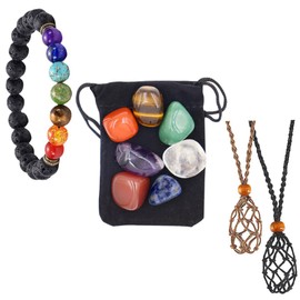 IWOWHERO 1 Set Woven Necklace Holder Stone Necklace DIY Cord for Unique Jewelry Decor Retro Pendant Holder for Creative Crafting