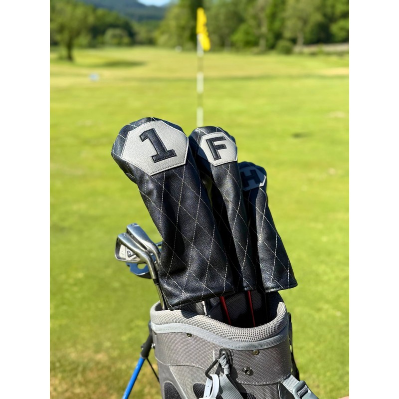 Golf Head Covers – Driver, Fairway Wood, Hybrid. Protective &