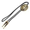 Bowties.jp prt0169 Western Native American Style Wolf Loop Tie Necklace,