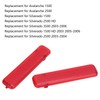 Pair Door Reflector Panel Red Interior Replacement for Silverado 1500/2500