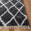 SAFAVIEH Moroccan Tassel Shag Collection Runner Rug - 2'2" x