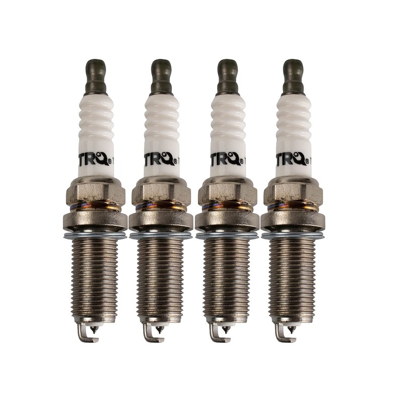 TRQ Iridium Spark Plugs Engine Tune Up Ignition Kit 4