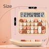 VEWINGL Mechanical Switch Calculator, 12 Digit Large LCD Display and