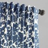 HPD Half Price Drapes PRTW-D48-108 Printed Cotton Twill Curtain (1