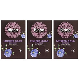 Biona | Cracked Linseed Gold Organic | 3 x 500g