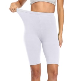 LIGHTBACK Women's Slip Shorts High Waist Stretchy Yoga Pants Under Dress Shorts Anti Chafing Short Leggings