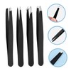 Baluue Eyebrow Plucker Tweezers Set of Precision Stainless Steel for