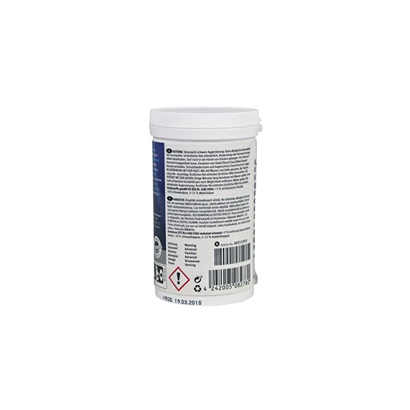 Bosch, Siemens, Neff, Gaggenau Quick Descaler for Washing Machines and
