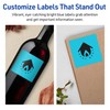 Avery Printable Square Labels with Sure Feed Technology, 2-3/4" x