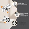 Tub Spout with Diverter,Bathtub Faucet with Shower Diverter,Fits 1/2" or
