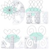 15 PCS Free Motion Quilting Template Set Includes 11 Quilting