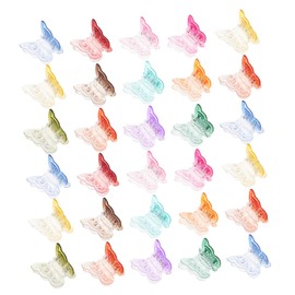IWOWHERO Butterfly Clip Hair Clips 50pcs Mini Claw Clips for Women Girls Hair Accessories Butterfly Shape Hair Clip