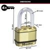 MASTER LOCK Pack of 2 Very High Security Padlocks, Security