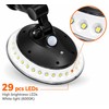 Solar Motion Sensor Wall Light for Outdoor Lighting – 360°