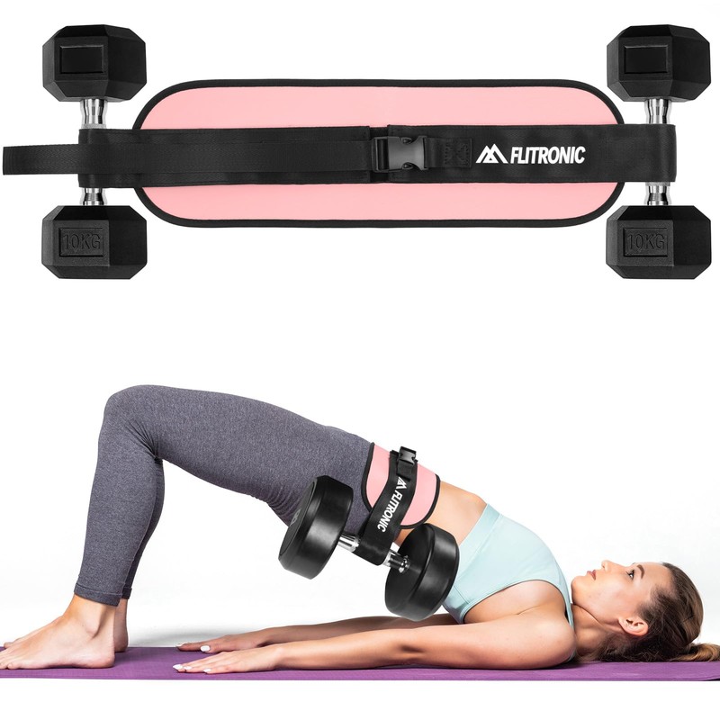 flintronic Exercise Hip Thrust Belt, Booty Belt for Hip Thrust