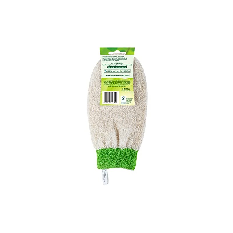 EcoTools, Bath and Shower Mitt, Guante para Baño, Limpieza Profunda,