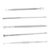 AKORD Stainless Steel Blackhead Acne Pimple Extractor Remover Removal Tool